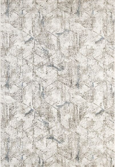 Dynamic Rugs AVENUE 3405-6151 Ivory and Grey and Blue